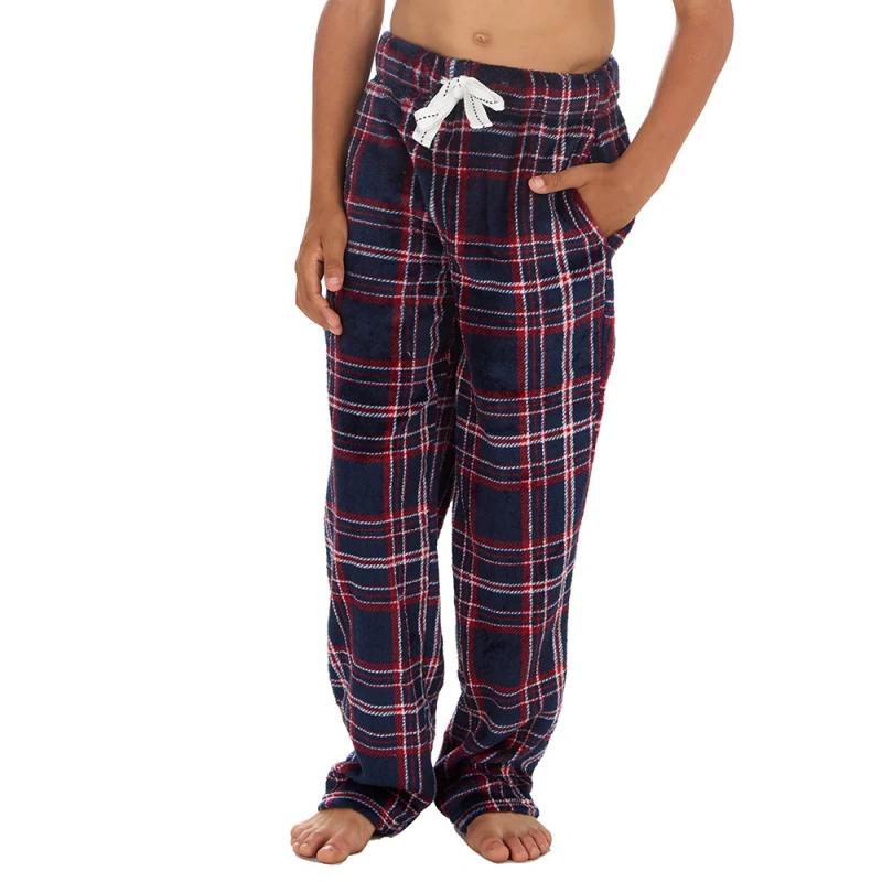 boys plaid pajama pants