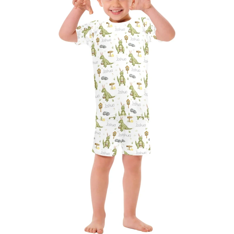 easter boy pajama shorts