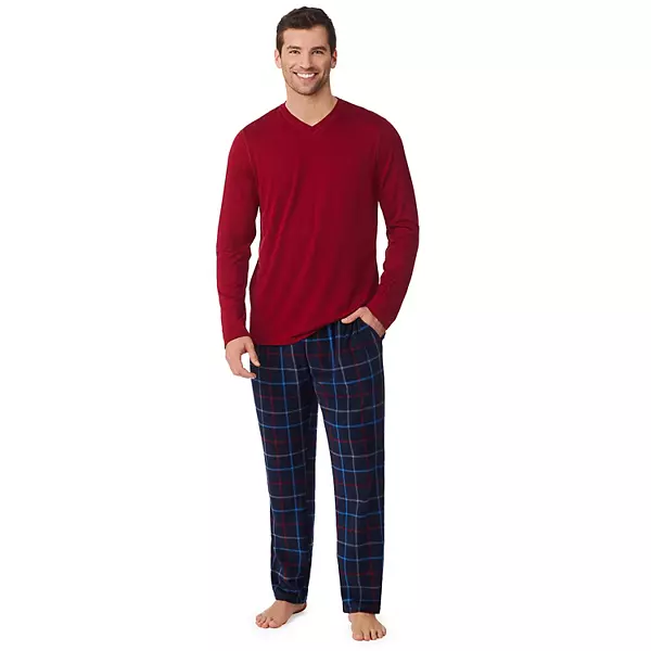 fleece lined mens pajamas