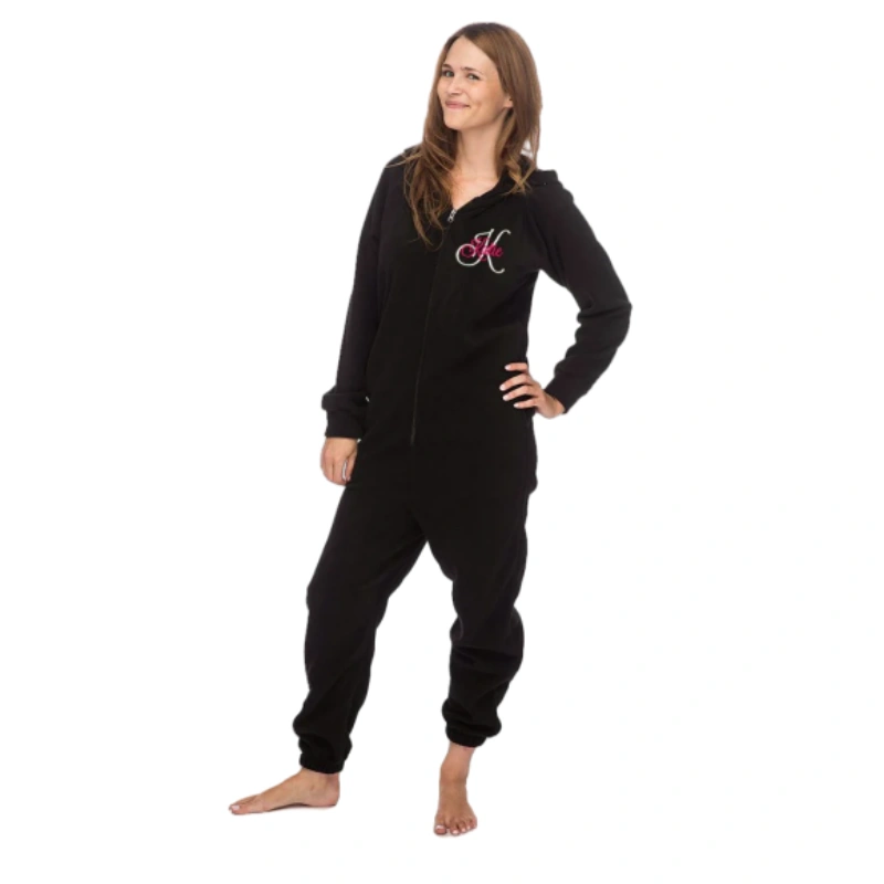 fleece onesie pajamas for adults