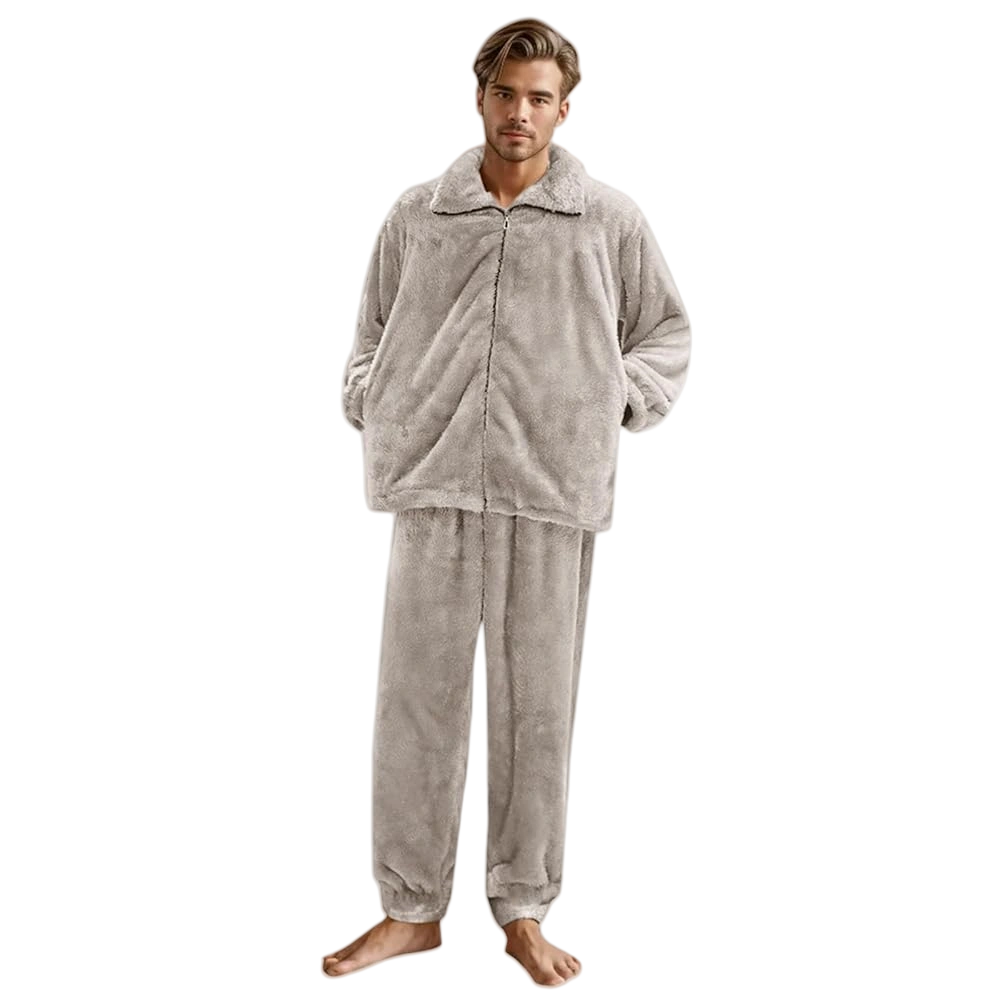 fleece pjs men's