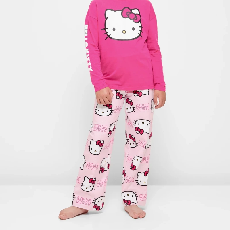 girls hello kitty pajama pants