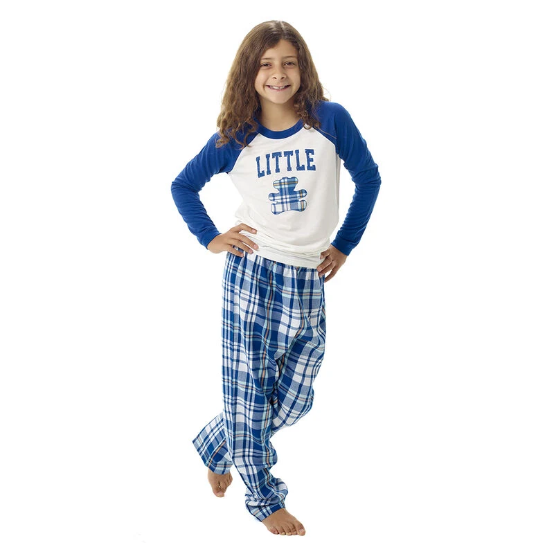 girls plaid pajama pants