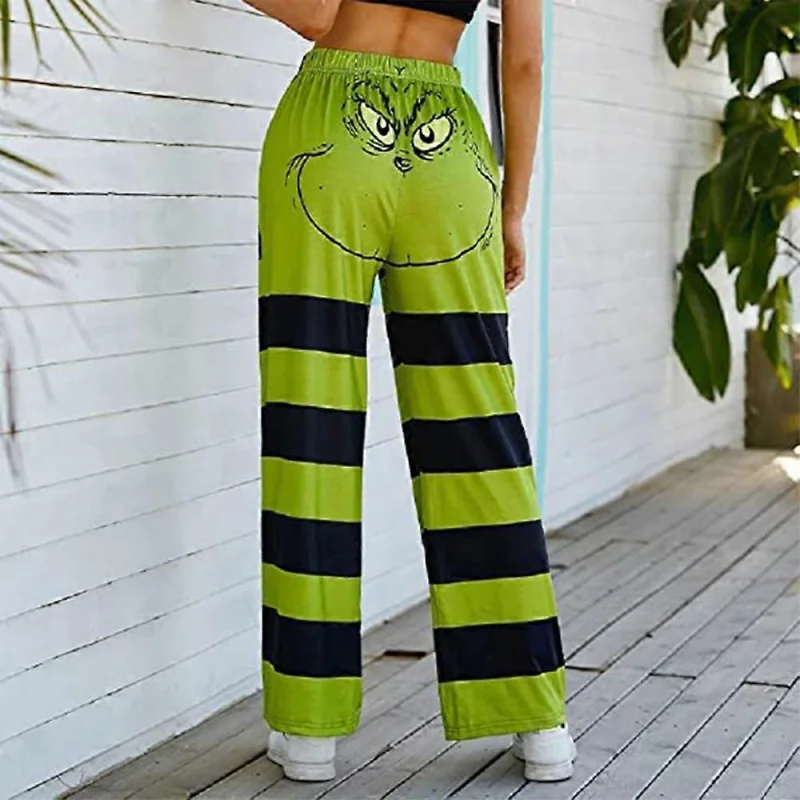 grinch pajama pants womens
