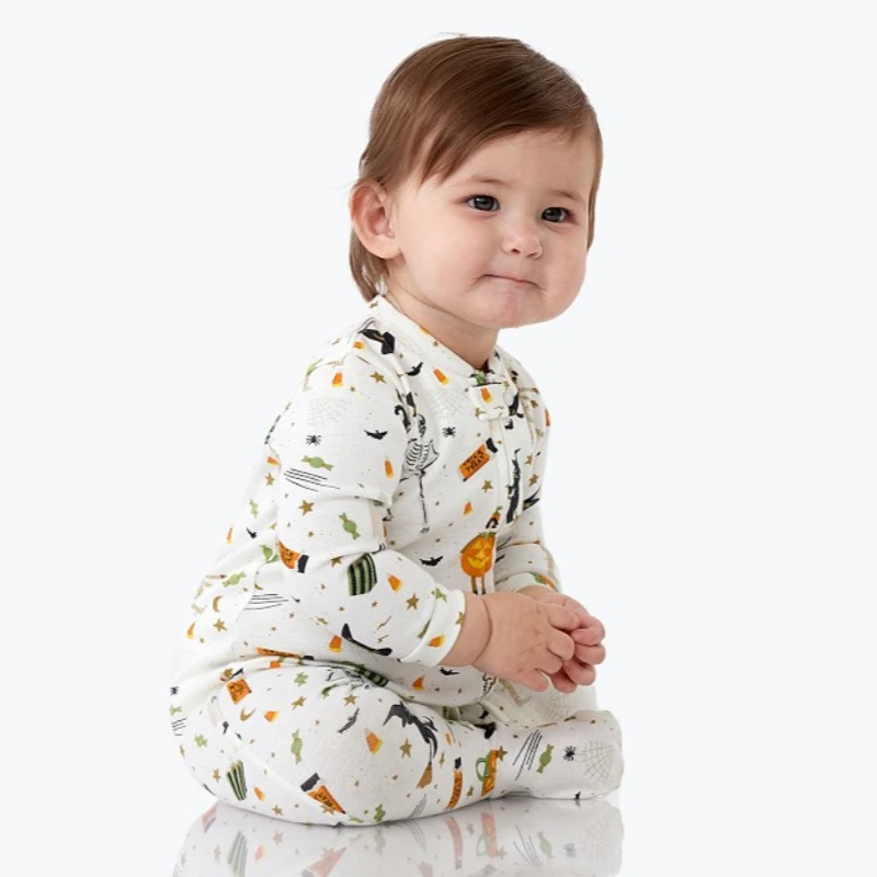 halloween baby cotton pajamas