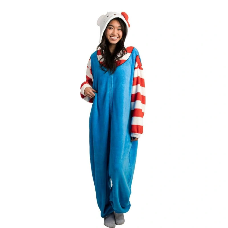 hello kitty onesie pajamas for adults