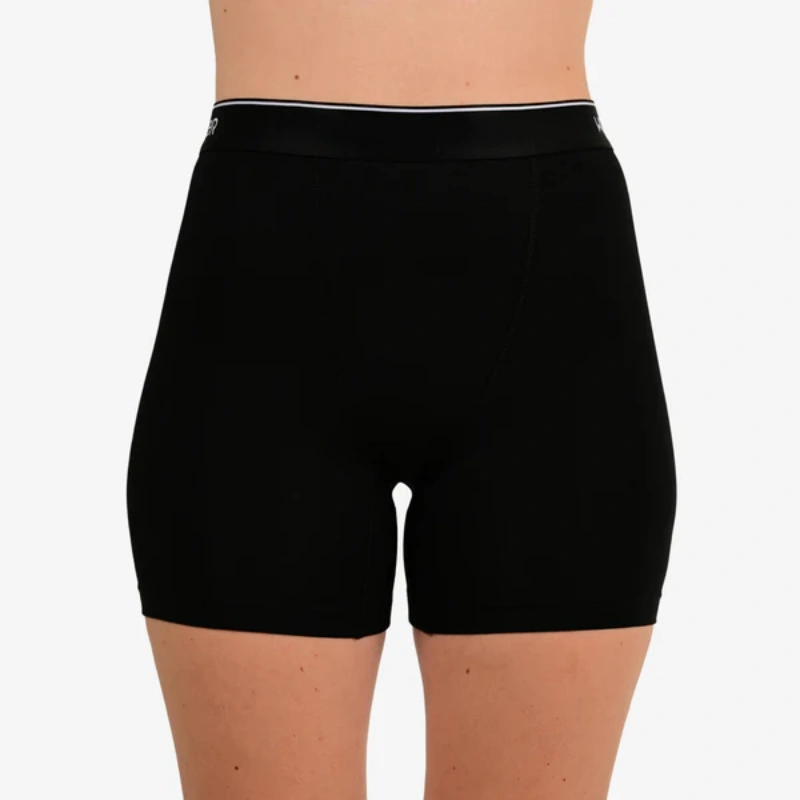 high waist boxer style underwear for women
