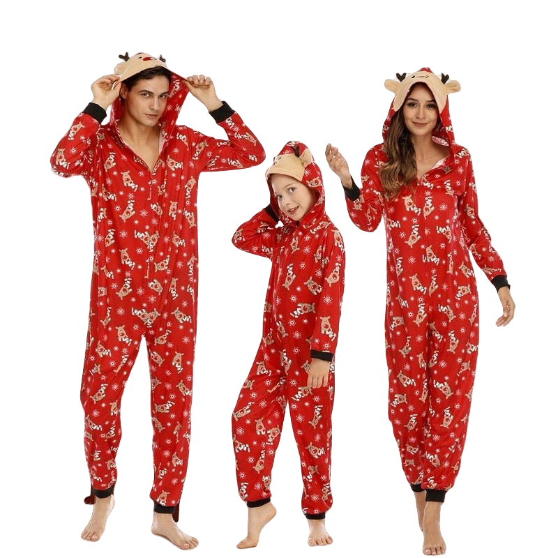 hooded pajama