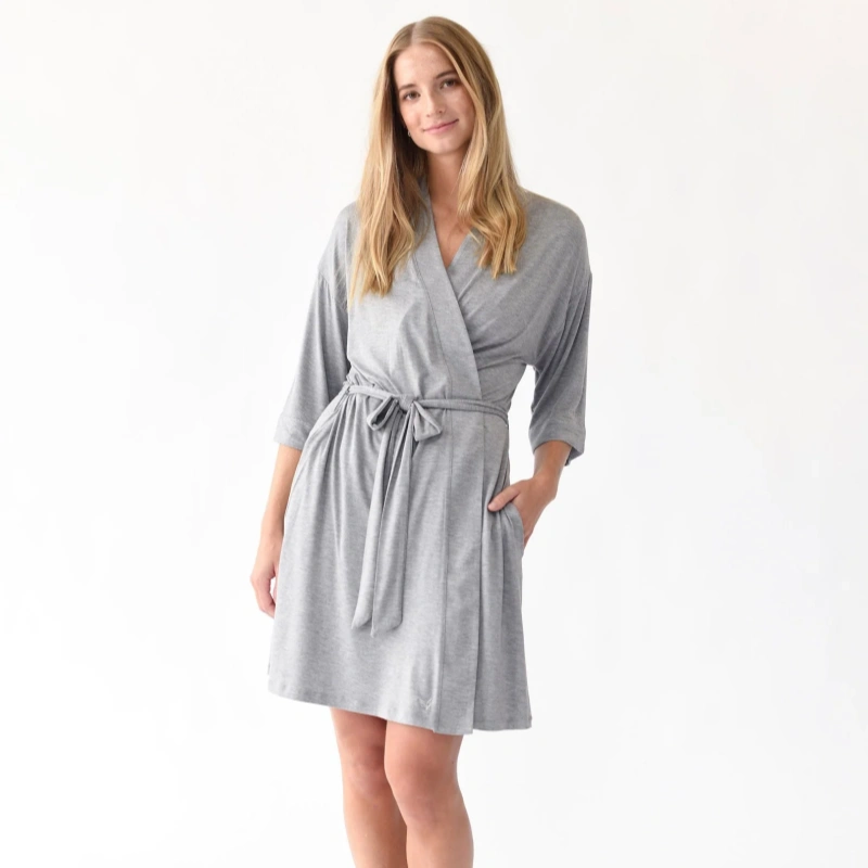 kimono sweatshirt robe for women