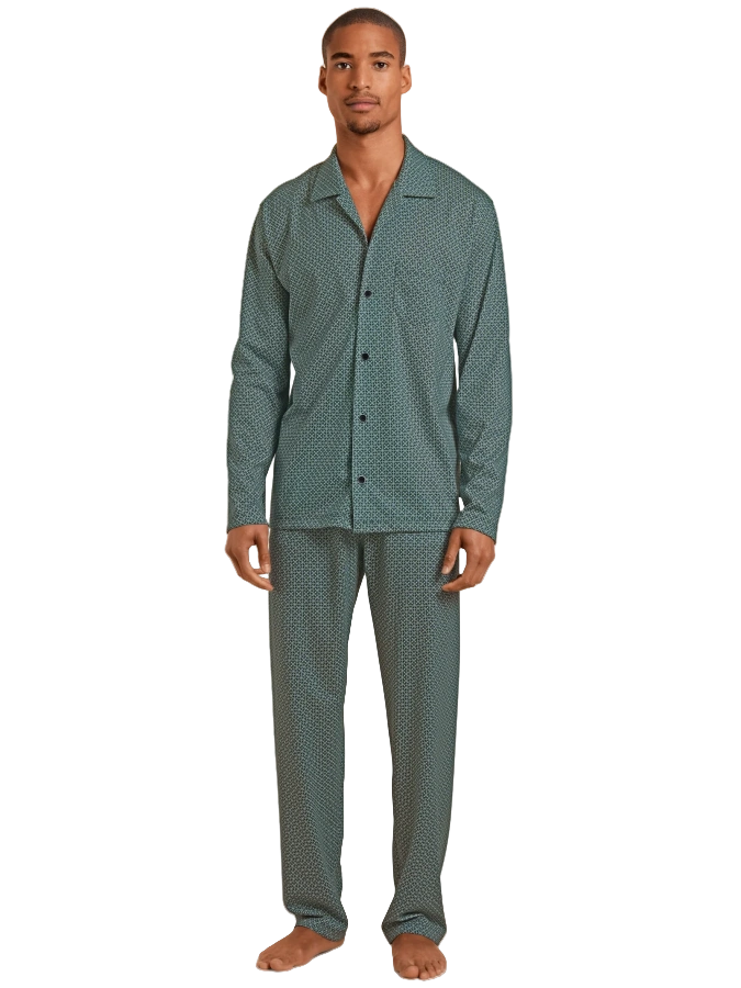 knit pajamas men