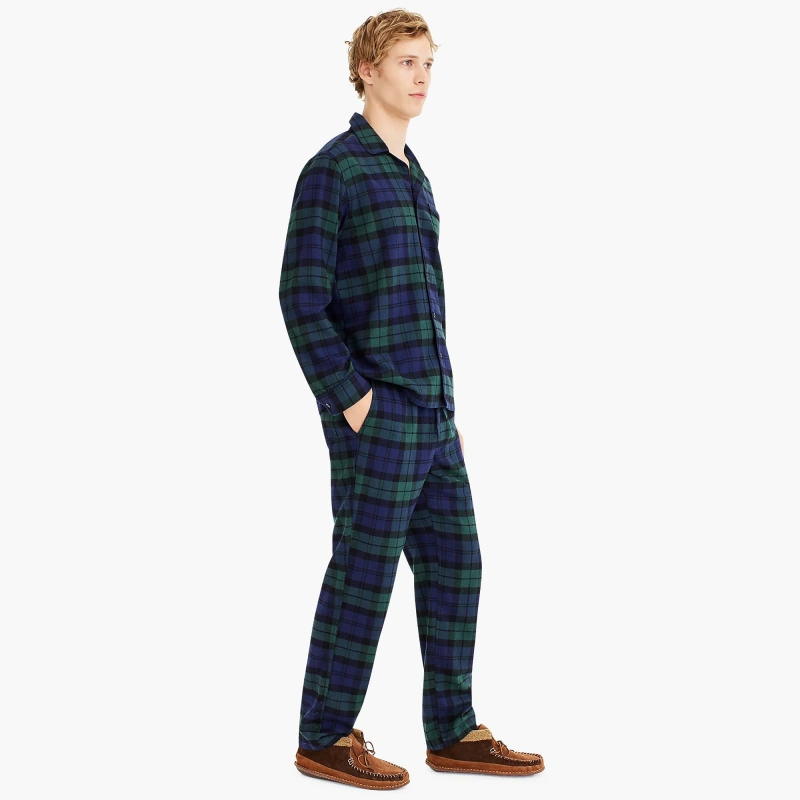 mens blackwatch plaid pajamas