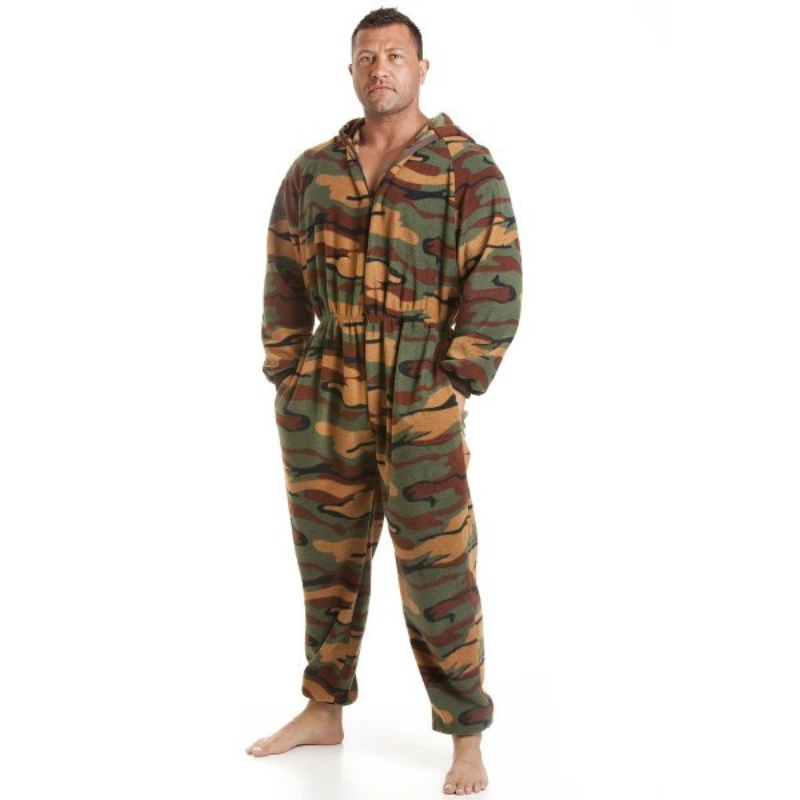 mens camo onesie pajamas
