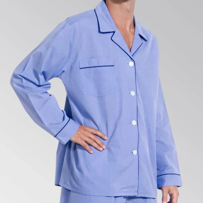 mens cotton pajama tops