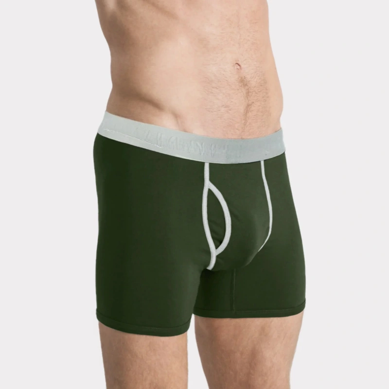 mens cotton trunk underwear