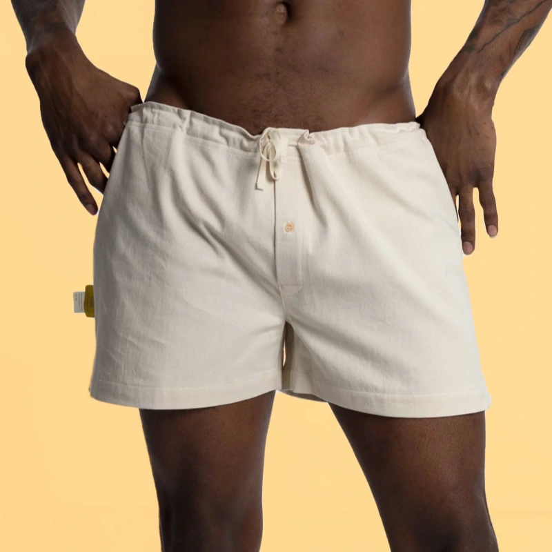 mens cotton underwear without elastic band