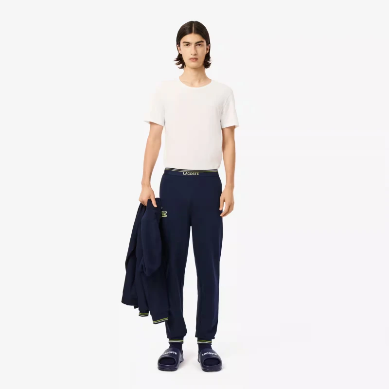 mens fleece jogger pajamas