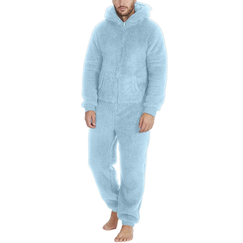 mens fleece onesie pajamas
