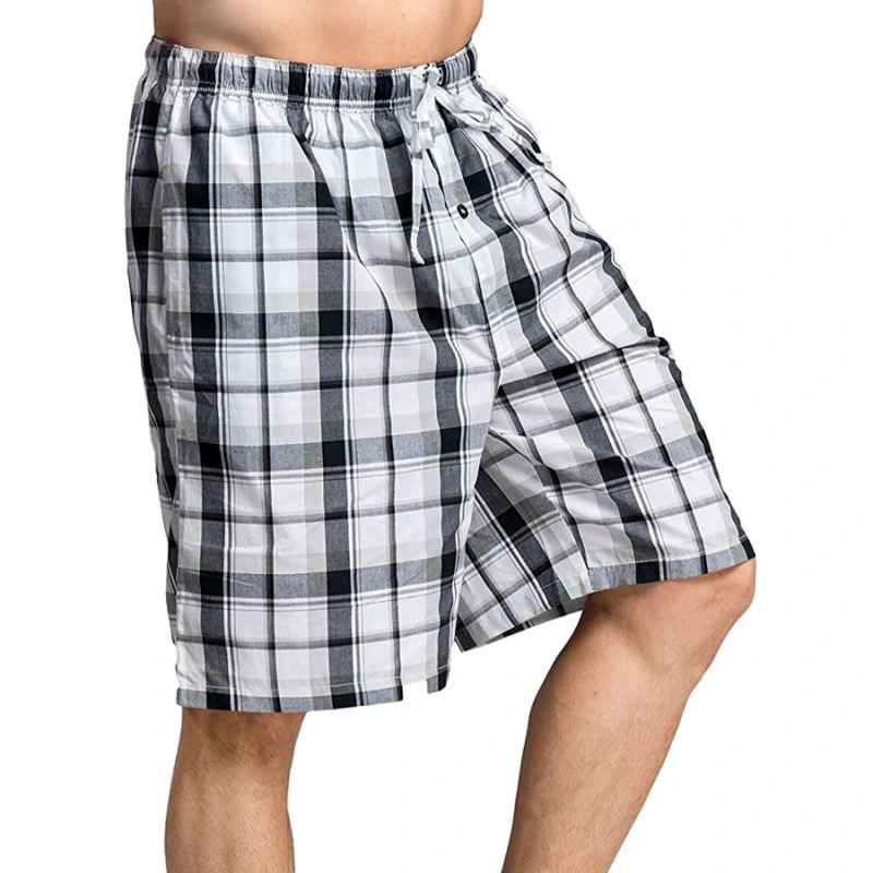 mens fleece pajama shorts