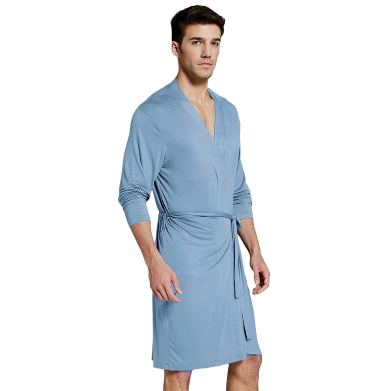 mens modal robe