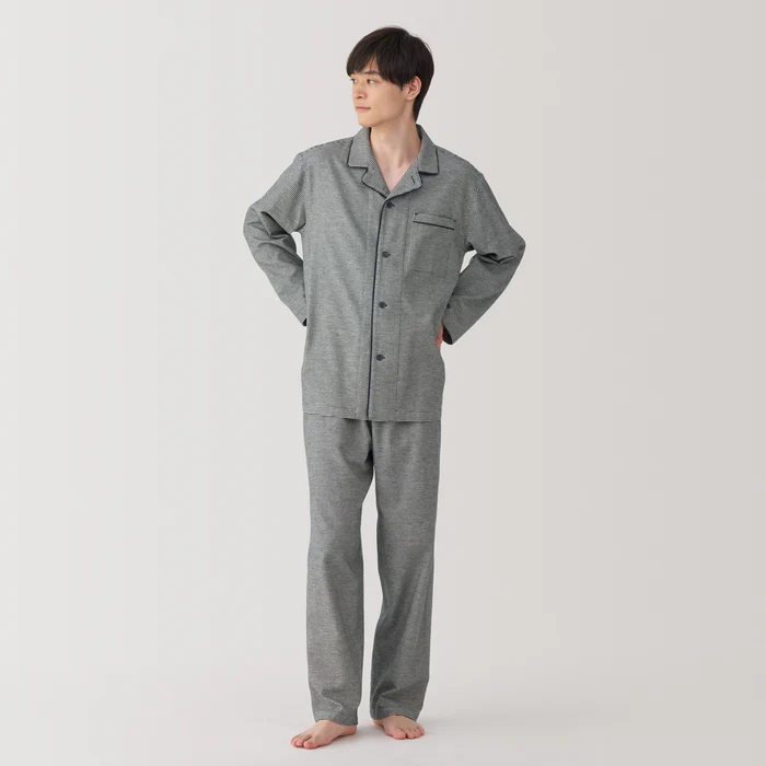 men's organic flannel pajamas