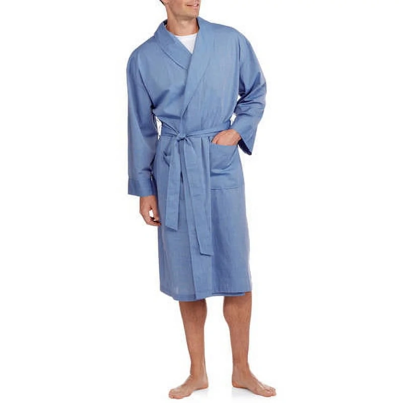 mens polyester robe
