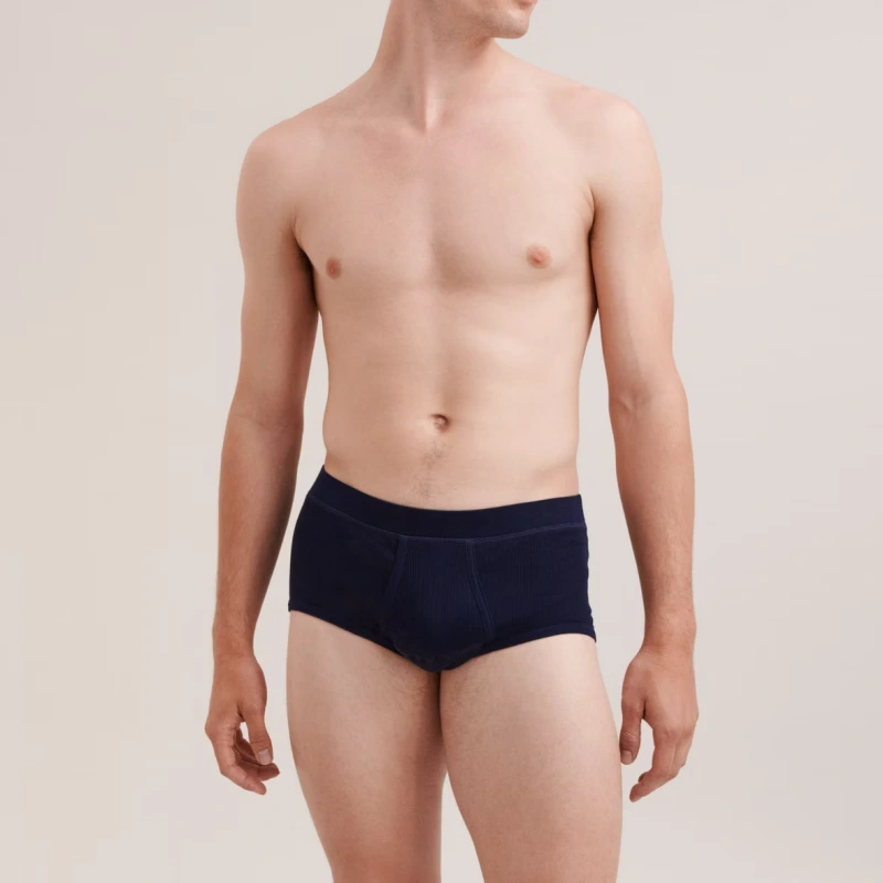 mens ribbed cotton underwear