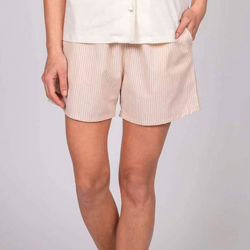 organic cotton pajama shorts