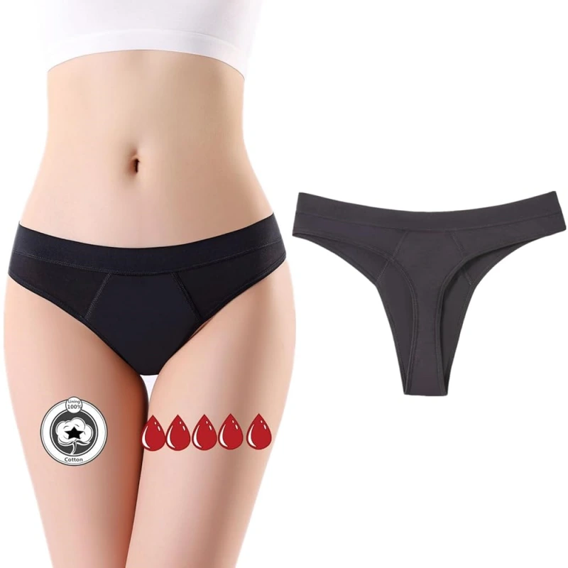 period thong underwear for women