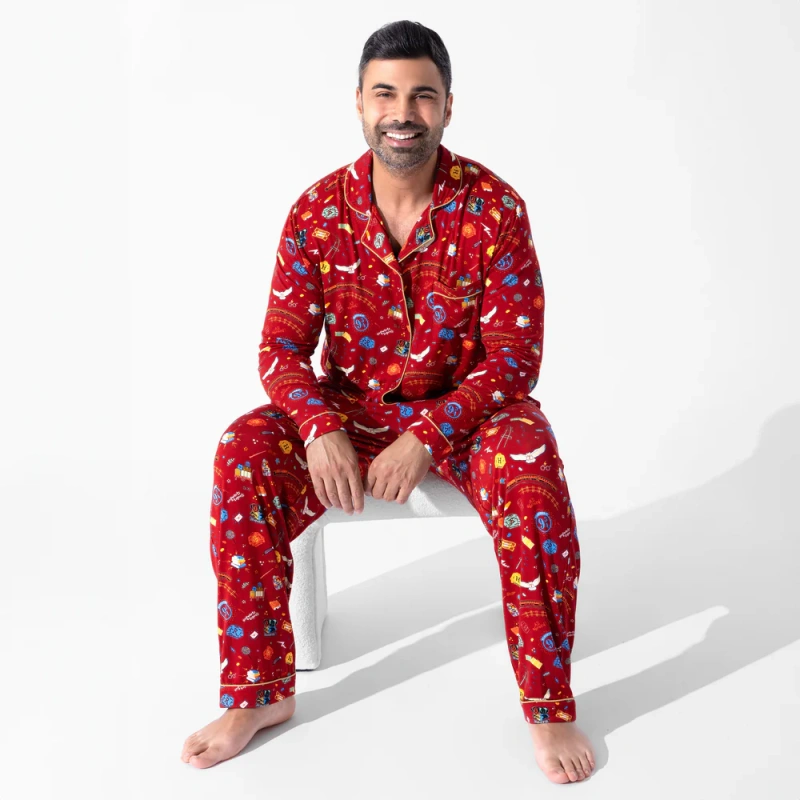 plus size men bamboo pajamas