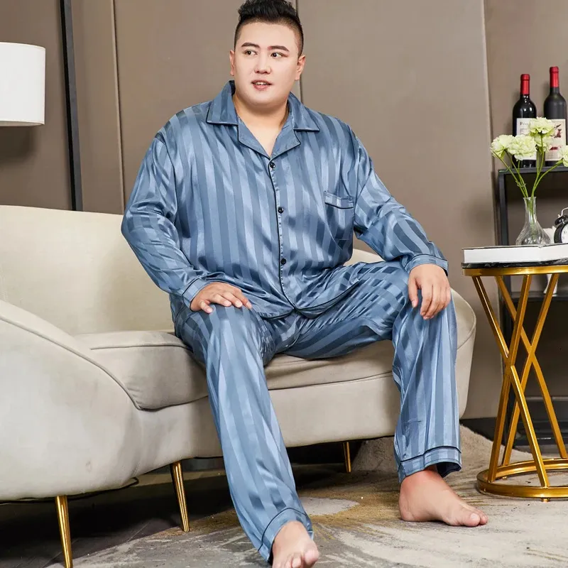 plus size mens satin pajamas