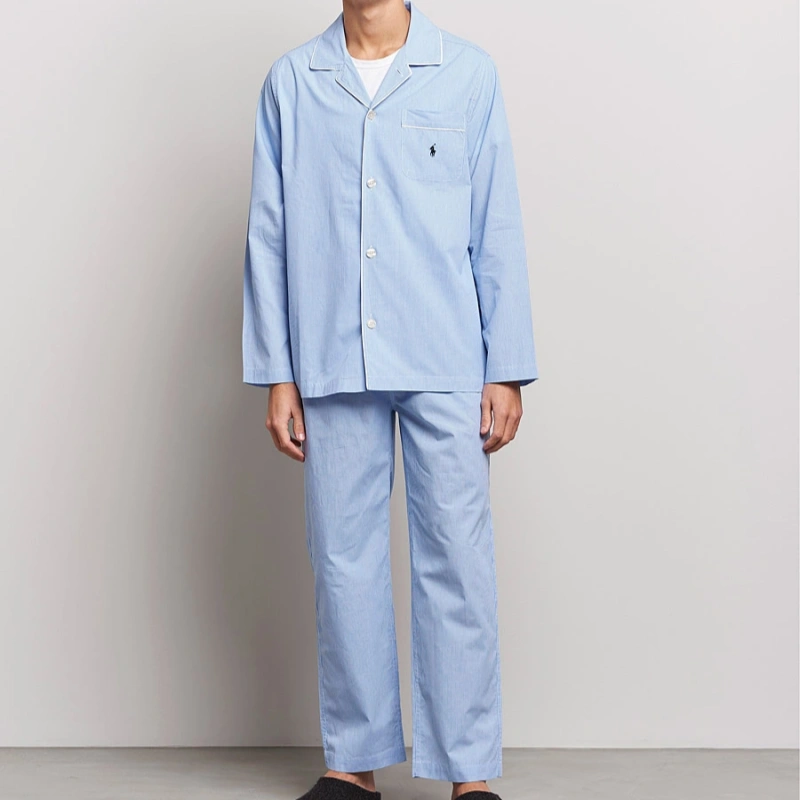 polo pajama set for men