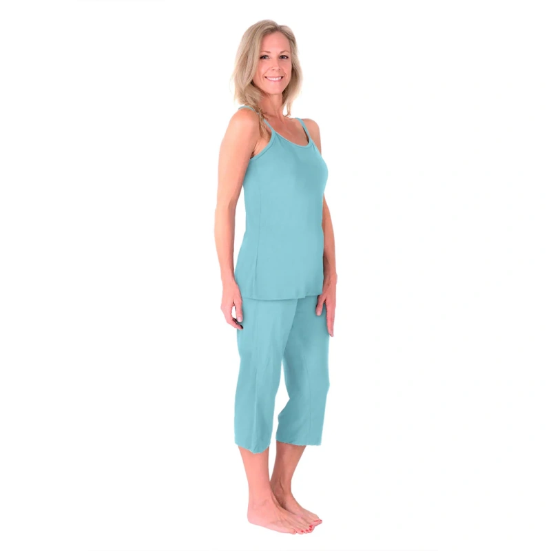 rayon capri pajamas