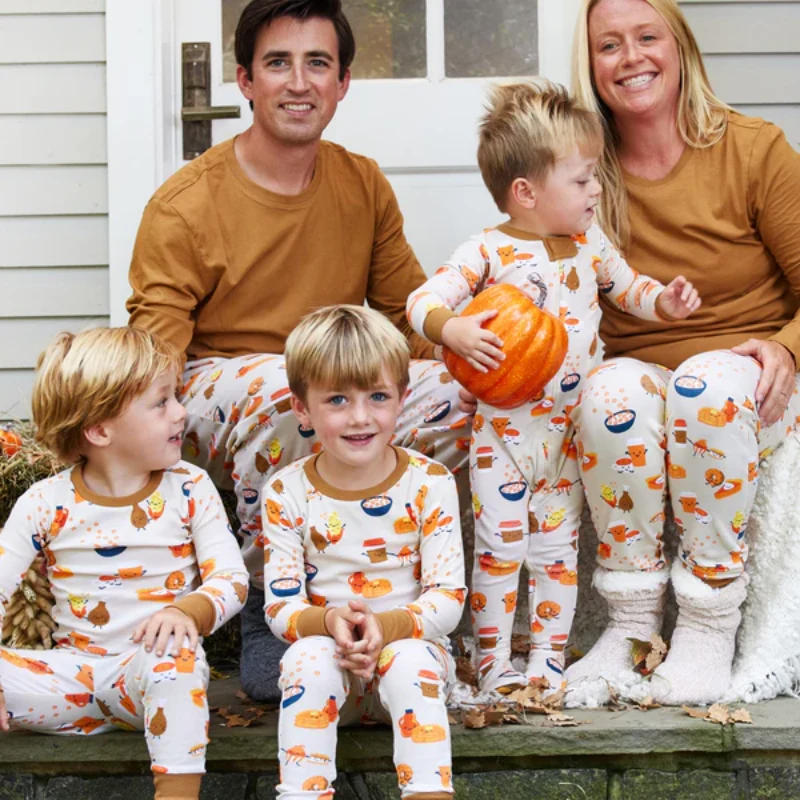 thanksgiving pajamas family