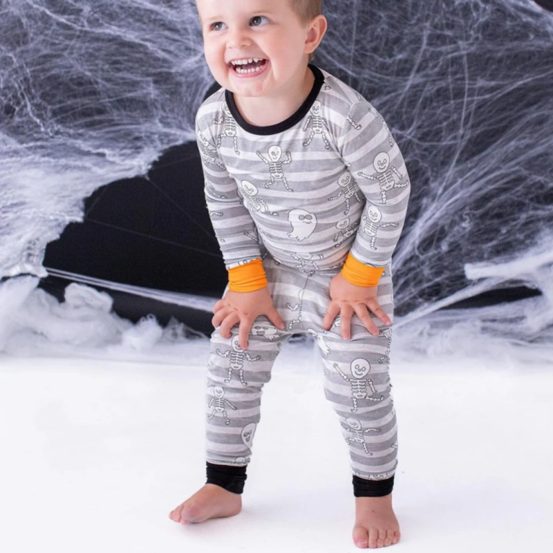 toddler boy halloween pajamas