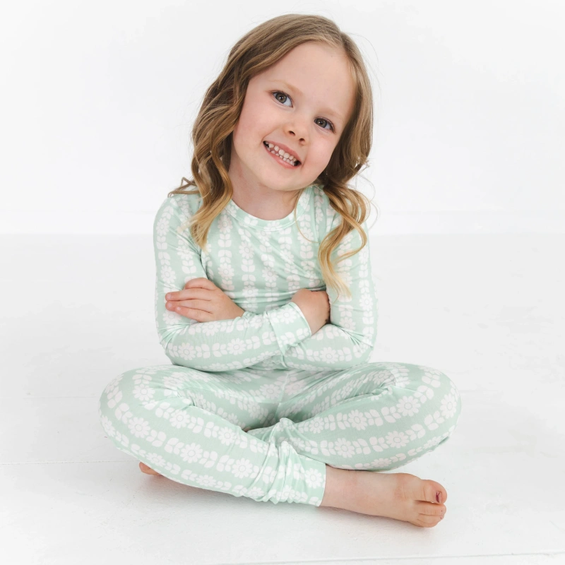 toddler girl bamboo pajamas