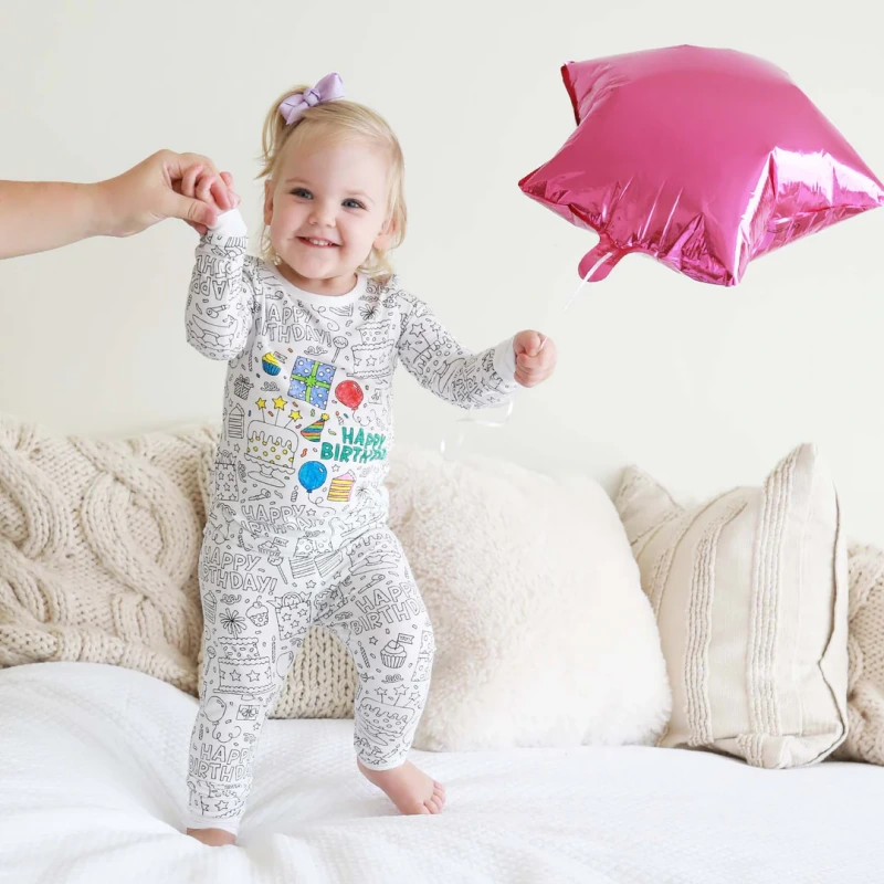 toddler girl birthday pajamas