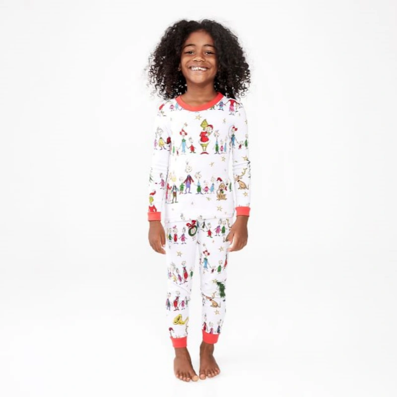 toddler girl grinch pajamas