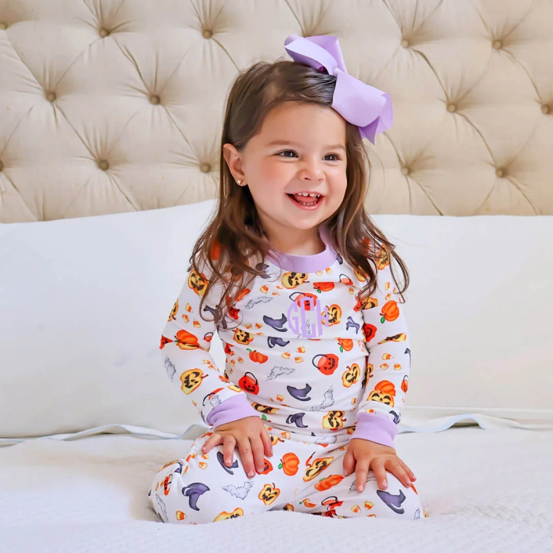 toddler girl halloween pajamas