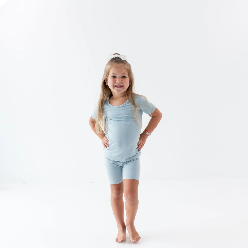 toddler girl short sleeve pajamas