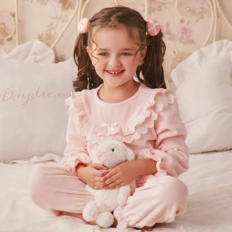 toddler girl winter pajamas