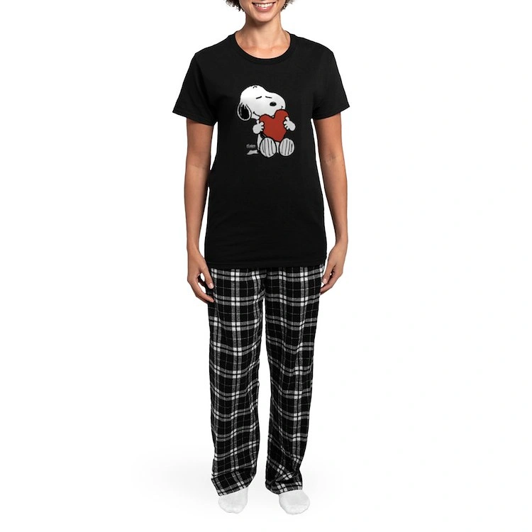 unisex snoopy pajamas