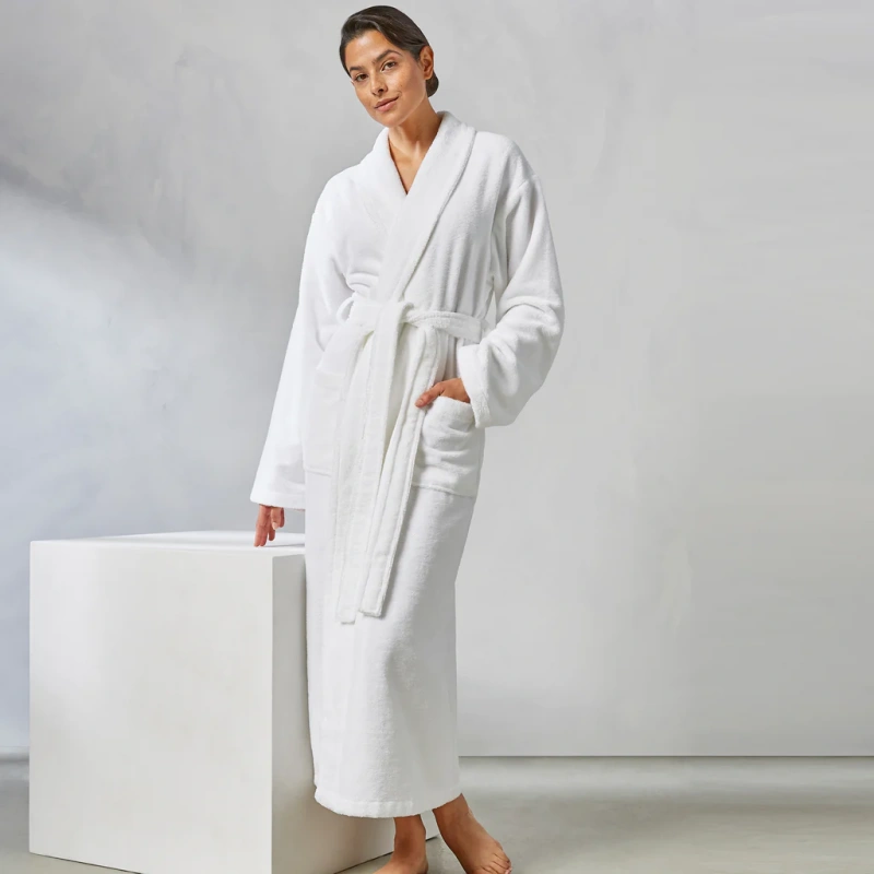women's cotton velour robe