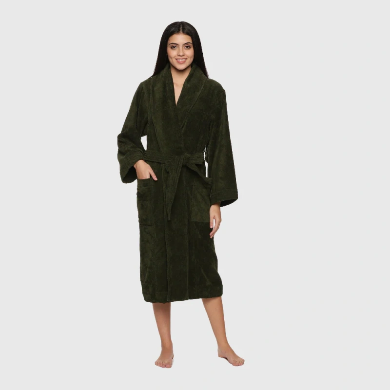 womens long velour robes