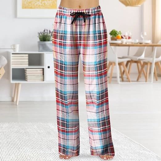 womens plaid pajama pants