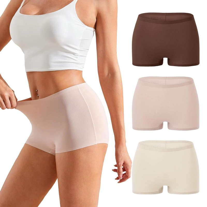 women's seamless boyshort underwear