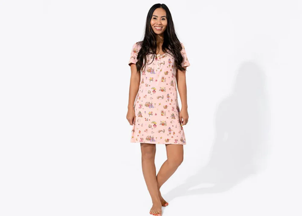 bamboo nightgown friendtex