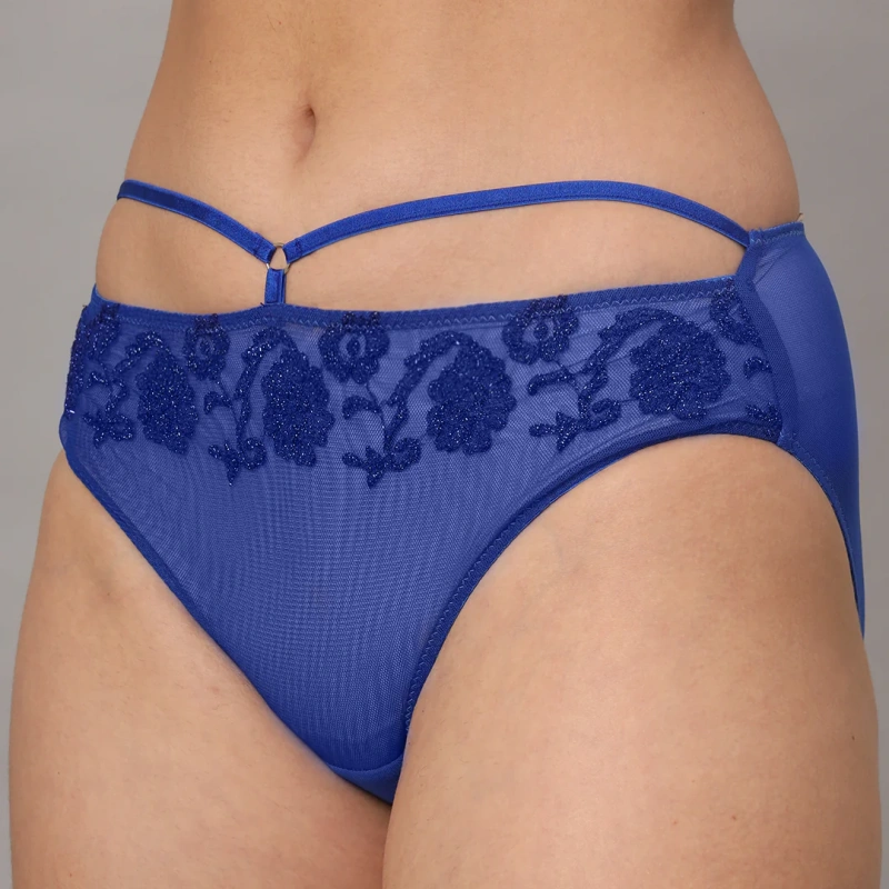 blue bridal underwear