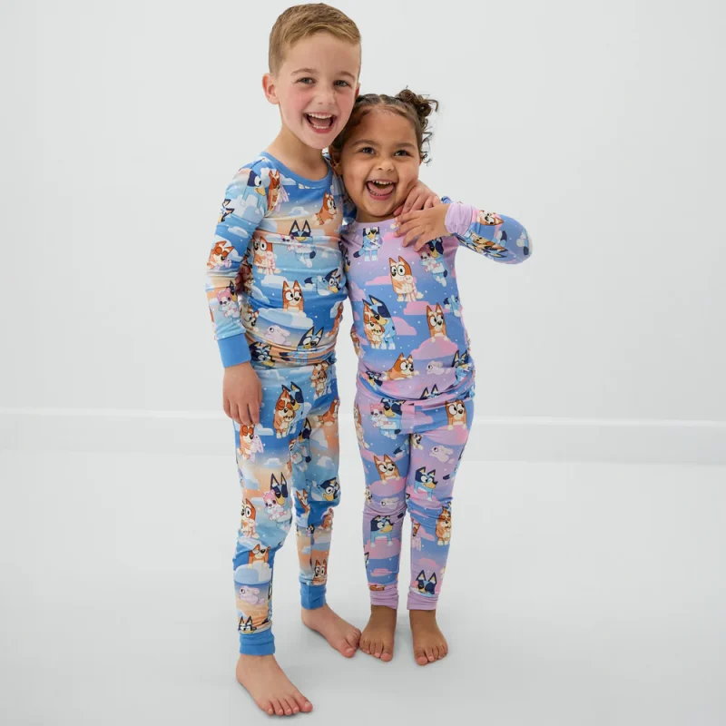 bluey bamboo pajamas