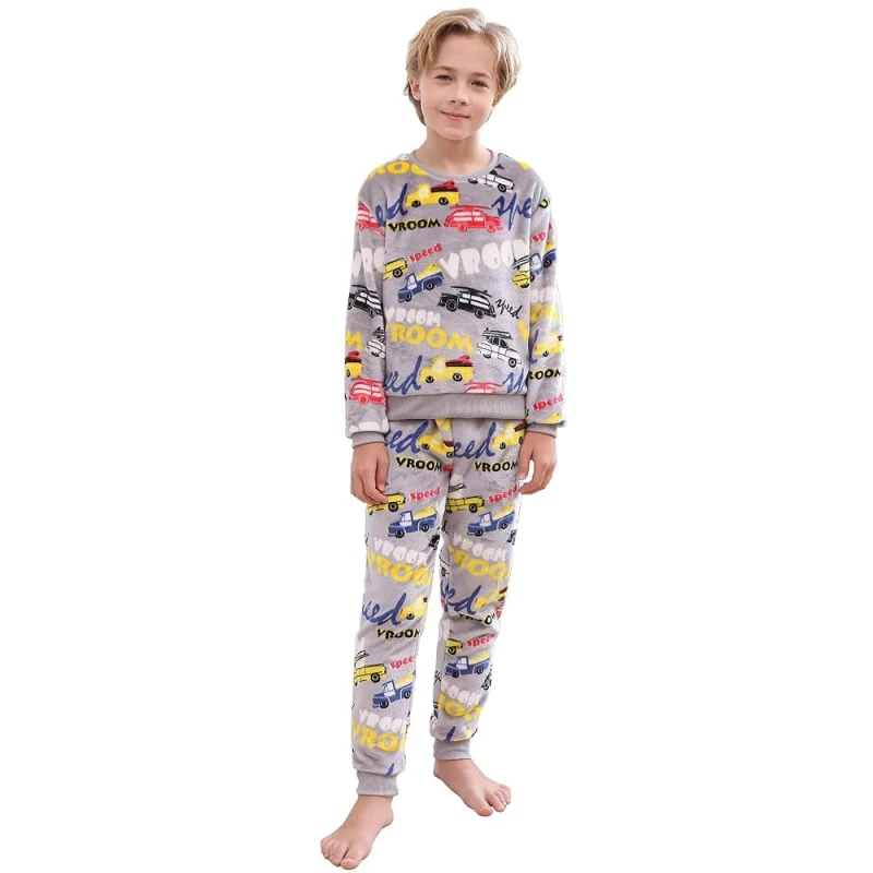 boys fleece pajamas