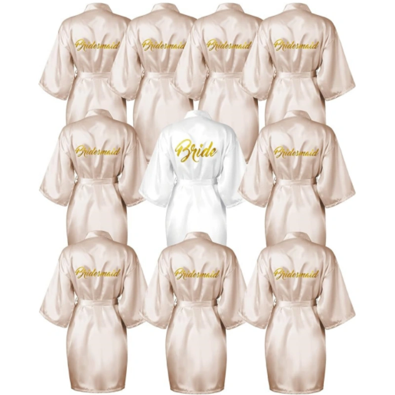 bridesmaid robes set of 10